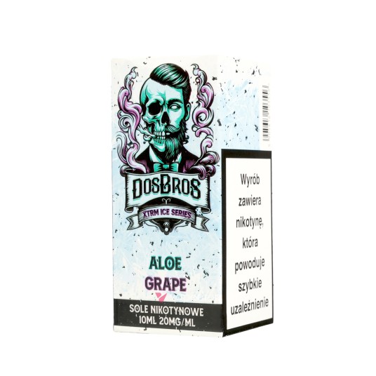 SALT TPD DOSBROSS 20MG 10ML - XTRM ALOE GRAPE