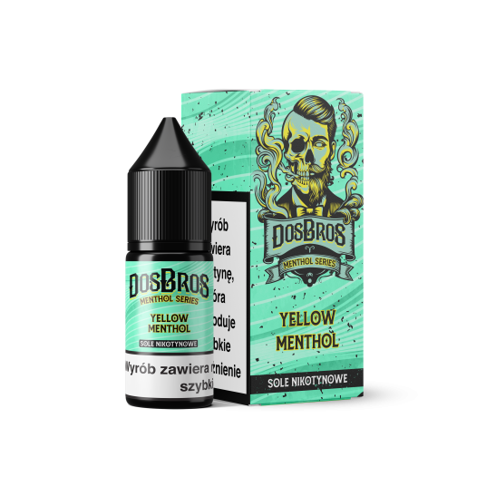 SALT TPD DOSBROSS 20MG 10ML - YELLOW MENTHOL