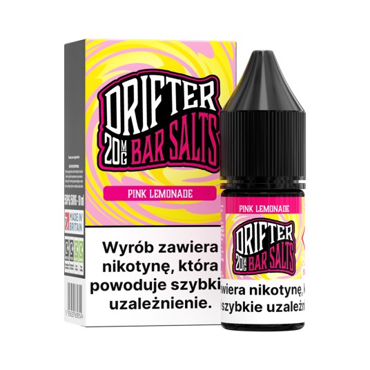 SALT TPD DRIFTER SALTS 20MG 10ML - PINK LEMONADE