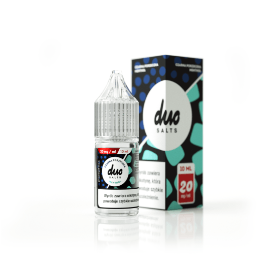 SALT TPD DUO 20MG 10ML - CZARNA PORZECZKA MENTHOL