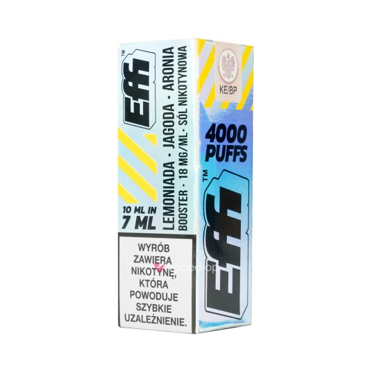 SALT TPD EFFI SALTS 18MG 7ML - LEMONIADA JAGODA ARONIA
