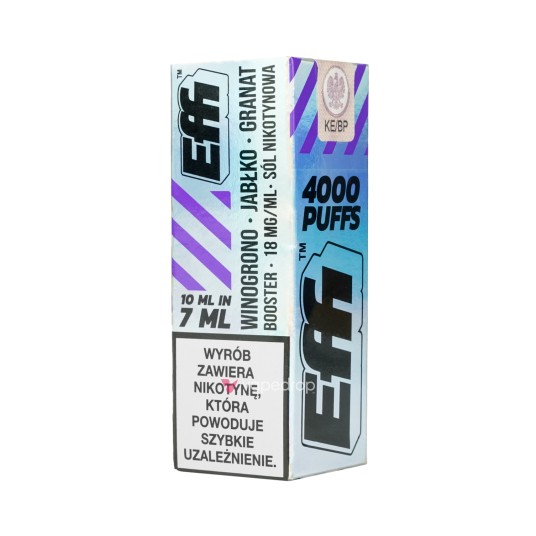 SALT TPD EFFI SALTS 18MG 7ML - WINOGRONO JABŁKO GRANAT