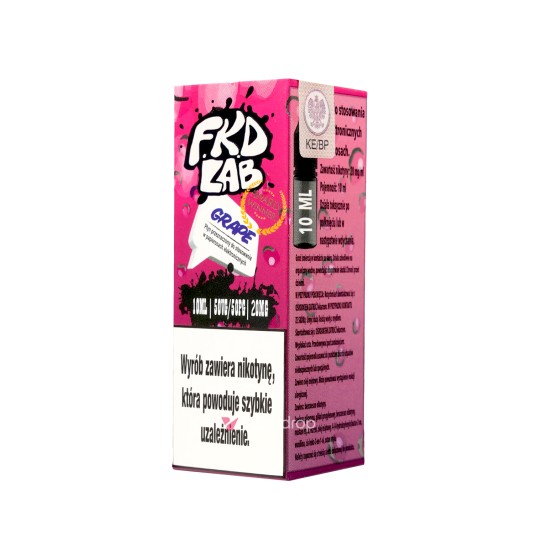 SALT TPD FKD LAB 20MG 10ML - GRAPE