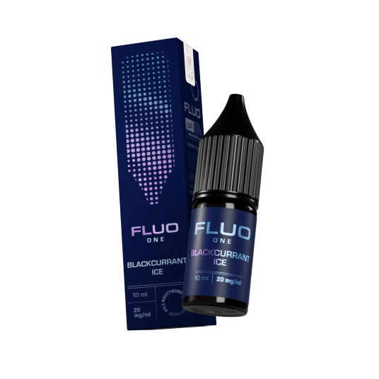 SALT TPD FLUO ONE 20MG 10ML - BLACKCURRANT ICE -zdjęcie numer 1