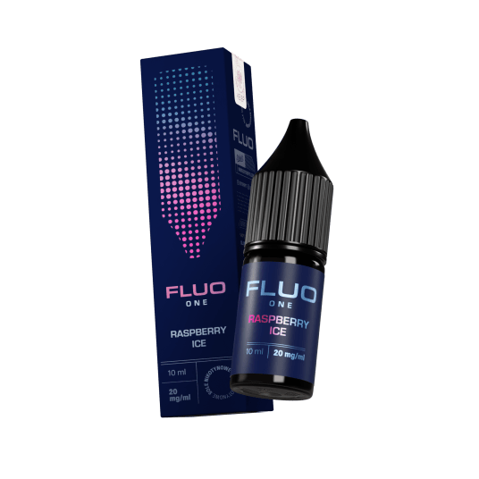 SALT TPD FLUO ONE 20MG 10ML - RASPBERRY ICE -zdjęcie numer 1