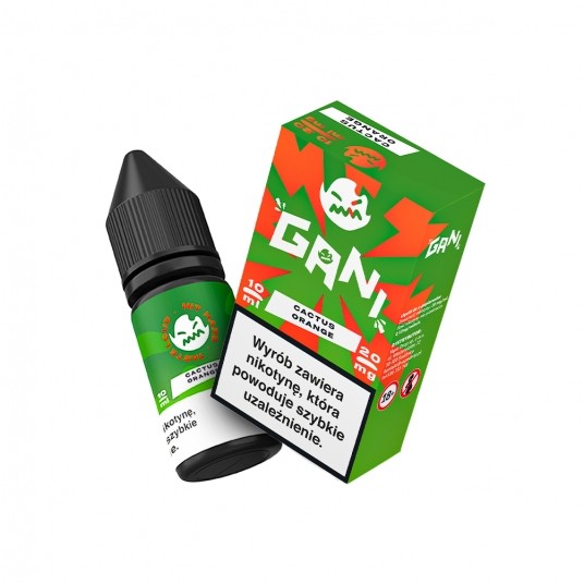 SALT TPD GANI 20MG 10ML - CACTUS ORANGE -zdjęcie numer 1