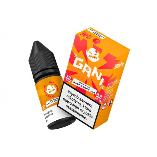 SALT TPD GANI 20MG 10ML - ORANGE RASPBERRY ICE -zdjęcie numer 1