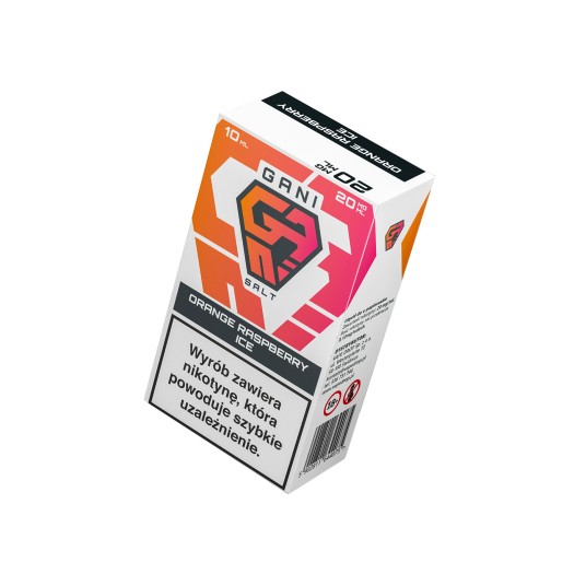 SALT TPD GANI 20MG 10ML - ORANGE RASPBERRY ICE