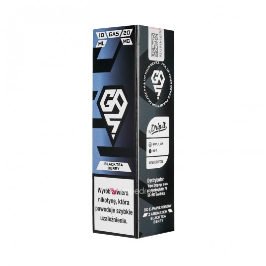SALT TPD GAS 20MG 10ML - BLACK TEA BERRY -zdjęcie numer 1