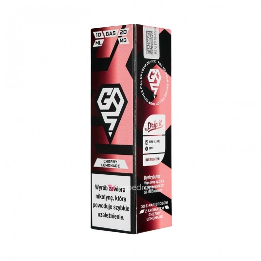 SALT TPD GAS 20MG 10ML - CHERRY LEMONADE -zdjęcie numer 1