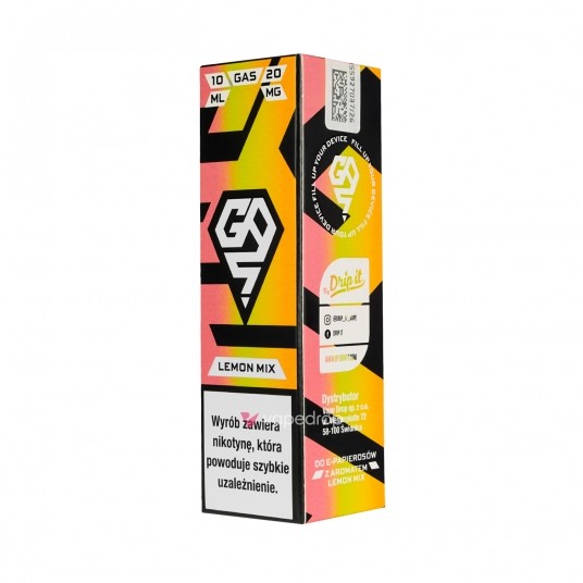 SALT TPD GAS 20MG 10ML - LEMON MIX -zdjęcie numer 1