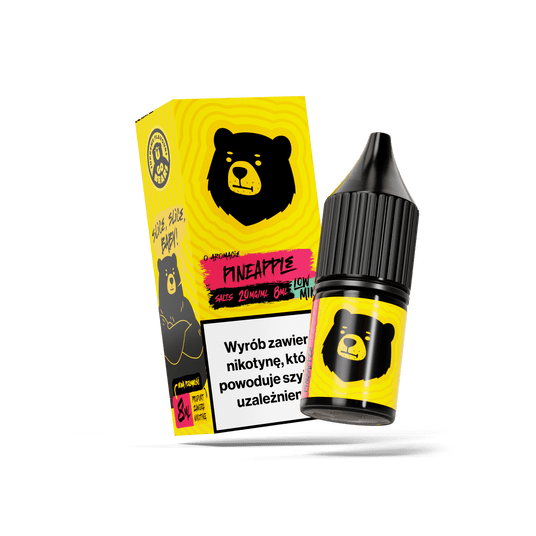 SALT TPD GO BEARS 20MG 8ML - PINEAPPLE LOW MINT -zdjęcie numer 1