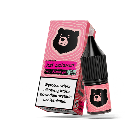 SALT TPD GO BEARS 20MG 8ML - PINK GRAPEFRUIT LOW MINT -zdjęcie numer 1