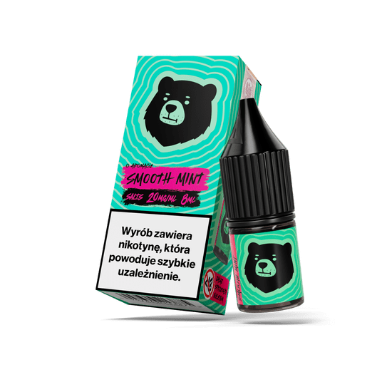 SALT TPD GO BEARS 20MG 8ML - SMOOTH MINT -zdjęcie numer 1
