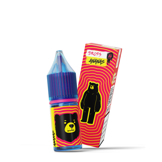 SALT TPD GO BEARS DROPS 20MG 10ML - ANANAS
