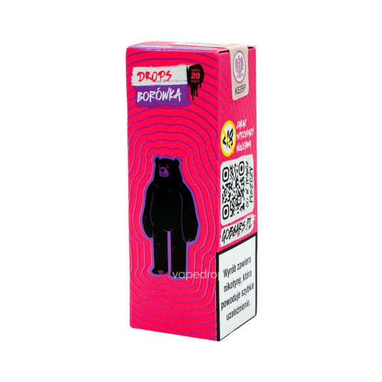 SALT TPD GO BEARS DROPS 20MG 10ML - BORÓWKA