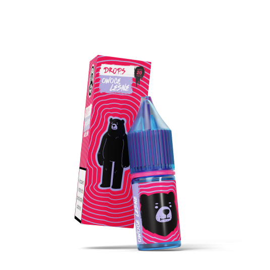 SALT TPD GO BEARS DROPS 20MG 10ML - OWOCE LEŚNE