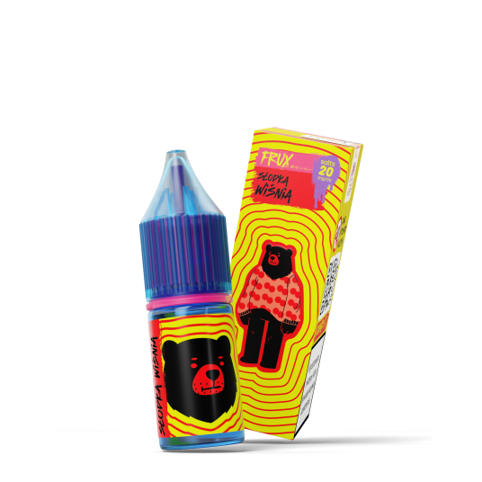 SALT TPD GO BEARS FRUX 20MG 10ML - SŁODKA WIŚNIA