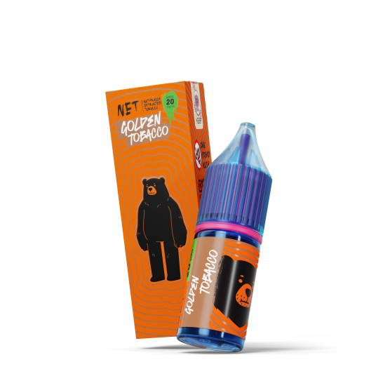 SALT TPD GO BEARS NET 20MG 10ML - GOLDEN TOBACCO -zdjęcie numer 1