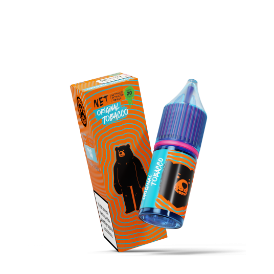 SALT TPD GO BEARS NET 20MG 10ML - TOBACCO ORIGINAL