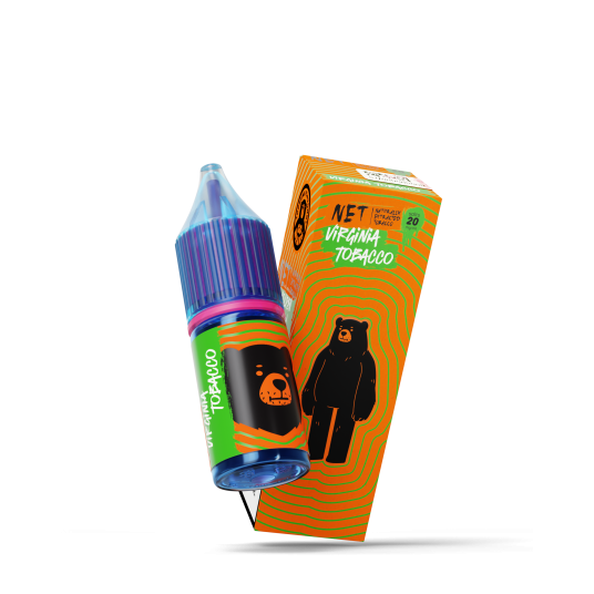 SALT TPD GO BEARS NET 20MG 10ML - VIRGINIA TOBACCO