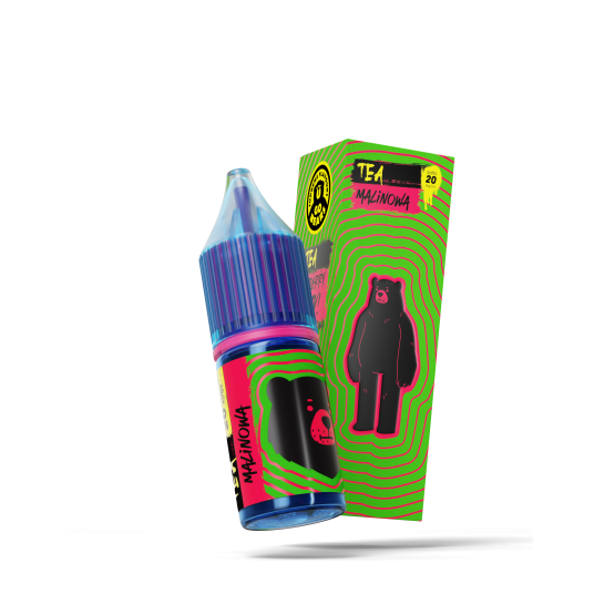 SALT TPD GO BEARS TEA 20MG 10ML - HERBATA MALINOWA