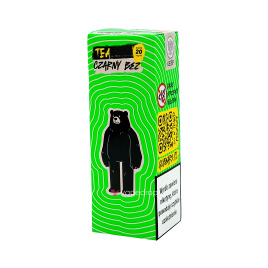 SALT TPD GO BEARS TEA 20MG 10ML - HERBATA Z KWIATU CZARNEGO BZU
