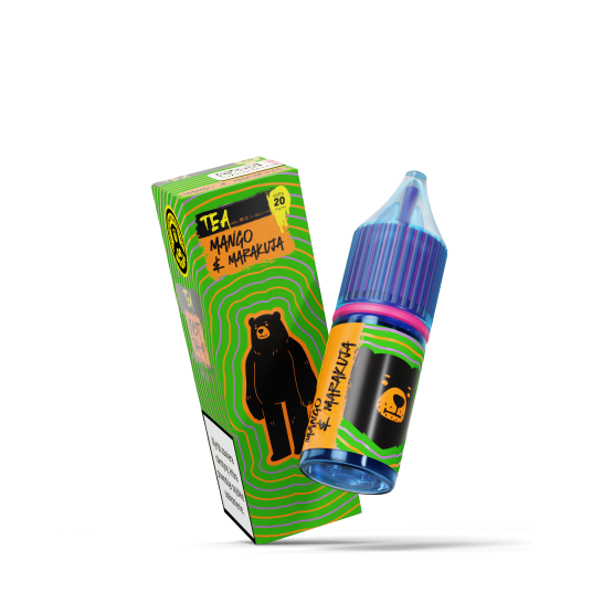 SALT TPD GO BEARS TEA 20MG 10ML - HERBATA Z MANGO I MARAKUJĄ