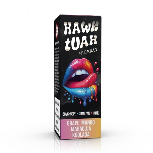SALT TPD HAWK TUAH 20MG 10 ML - GRAPE MANGO MARACUJA KOOLADA -zdjęcie numer 1
