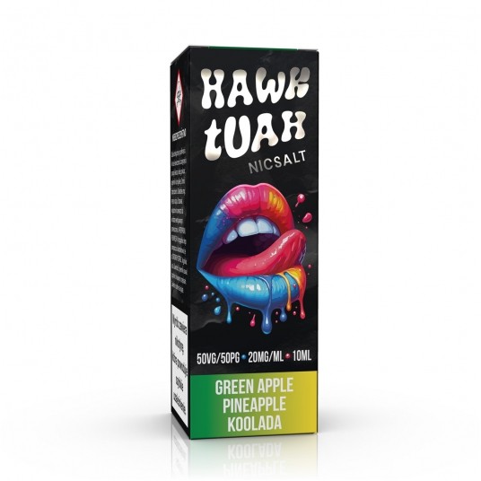 SALT TPD HAWK TUAH 20MG 10 ML - GREEN APPLE PINEAPPLE KOOLADA -zdjęcie numer 1
