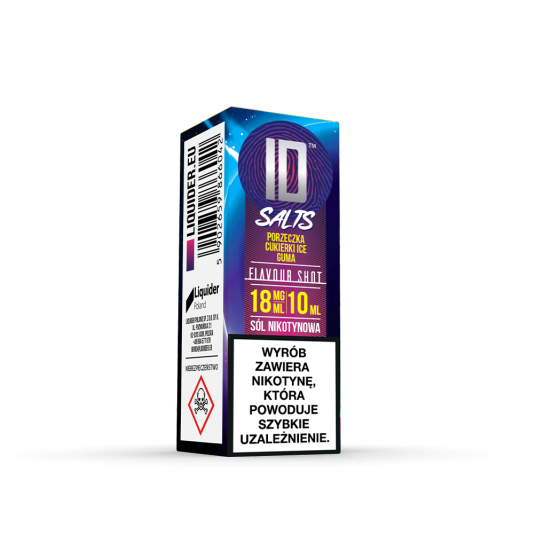 SALT TPD ID PREMIX SALTS 18MG 10ML - GALACTIC