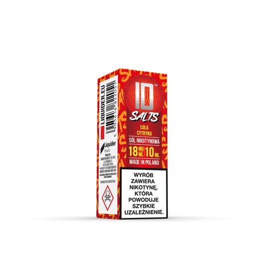 SALT TPD ID SALTS 18MG 10ML - COLA CYTRYNA