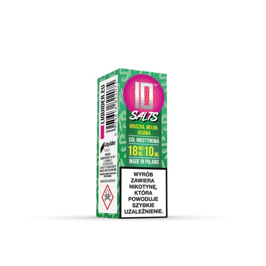 SALT TPD ID SALTS 18MG 10ML - GRUSZKA MELON GUJAWA