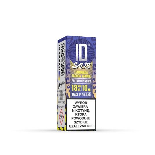 SALT TPD ID SALTS 18MG 10ML - LEMONIADA JAGODA ARONIA