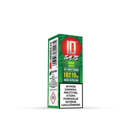 SALT TPD ID SALTS 18MG 10ML - WIŚNIA JABŁKO