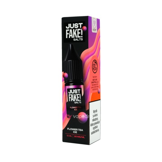 SALT TPD JUST FAKE SALTS 20MG 10ML - FLOWER TEA ICE