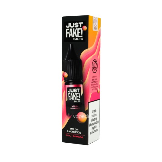 SALT TPD JUST FAKE SALTS 20MG 10ML - MELON LYCHEE ICE