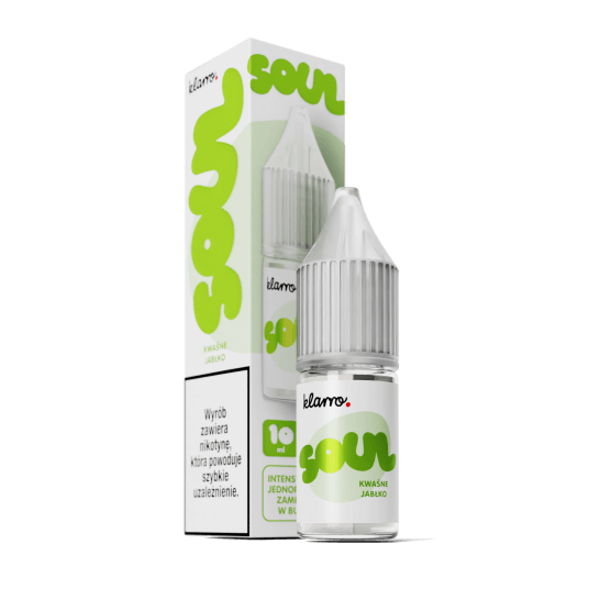 SALT TPD KLARRO SOUL 20MG 10ML - KWAŚNE JABŁKO