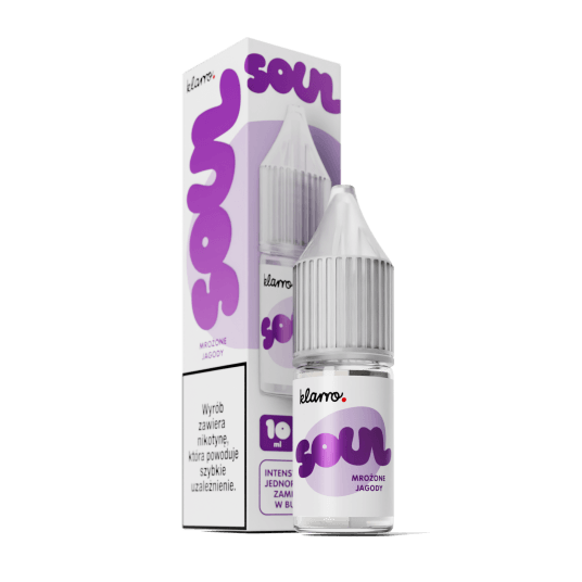 SALT TPD KLARRO SOUL 20MG 10ML - MROŻONE JAGODY