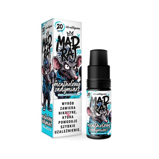 SALT TPD MADRAT 20MG 10ML - MENTHOLOWY ZADYMIARZ - SPERMINT -zdjęcie numer 1