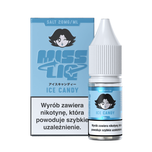 SALT TPD MISS LIQ 20MG 8ML - ICE CANDY -zdjęcie numer 1