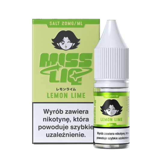 SALT TPD MISS LIQ 20MG 8ML - LEMON LIME -zdjęcie numer 1