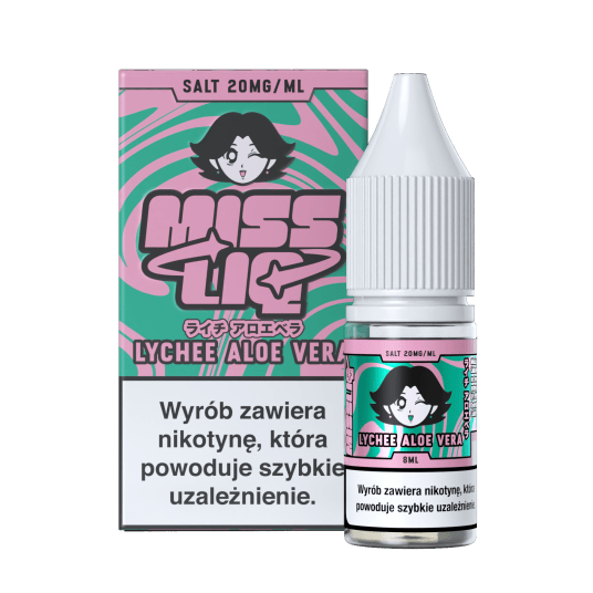 SALT TPD MISS LIQ 20MG 8ML - LYCHEE ALOE VERA -zdjęcie numer 1