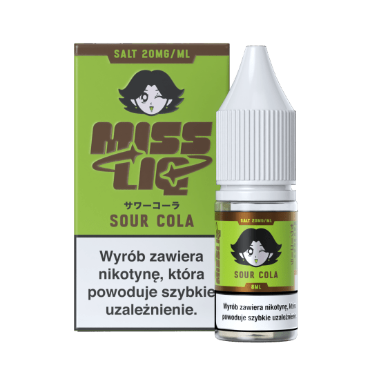 SALT TPD MISS LIQ 20MG 8ML - SOUR COLA -zdjęcie numer 1