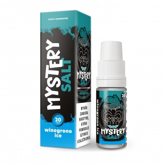 SALT TPD MYSTERY SALT 20MG 10ML - WINOGRONO ICE -zdjęcie numer 1