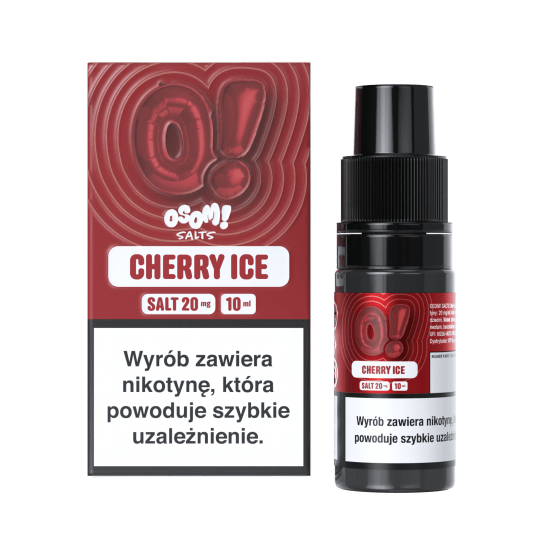 SALT TPD OSOM! 20MG 10ML - CHERRY ICE -zdjęcie numer 1
