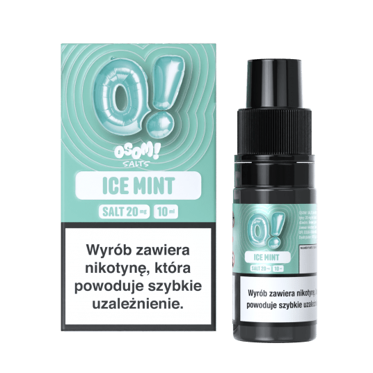 SALT TPD OSOM! 20MG 10ML - ICE MINT -zdjęcie numer 1