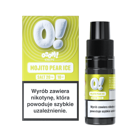 SALT TPD OSOM! 20MG 10ML - MOJITO PEAR ICE -zdjęcie numer 1