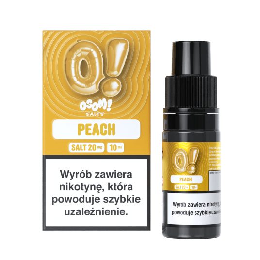SALT TPD OSOM! 20MG 10ML - PEACH -zdjęcie numer 1