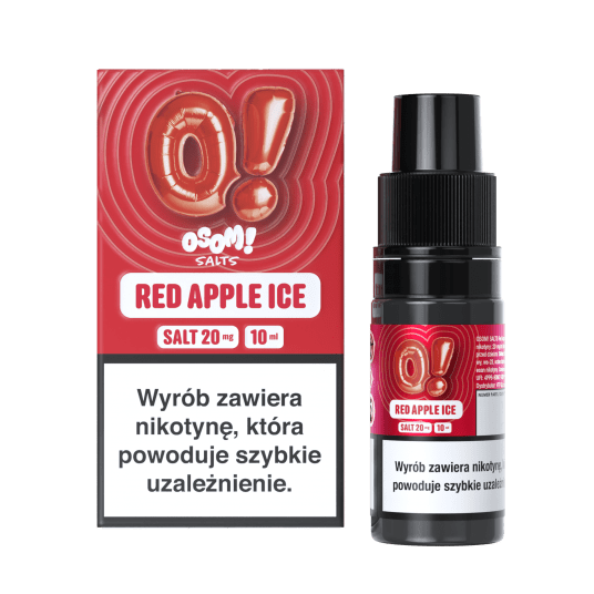 SALT TPD OSOM! 20MG 10ML - RED APPLE ICE -zdjęcie numer 1